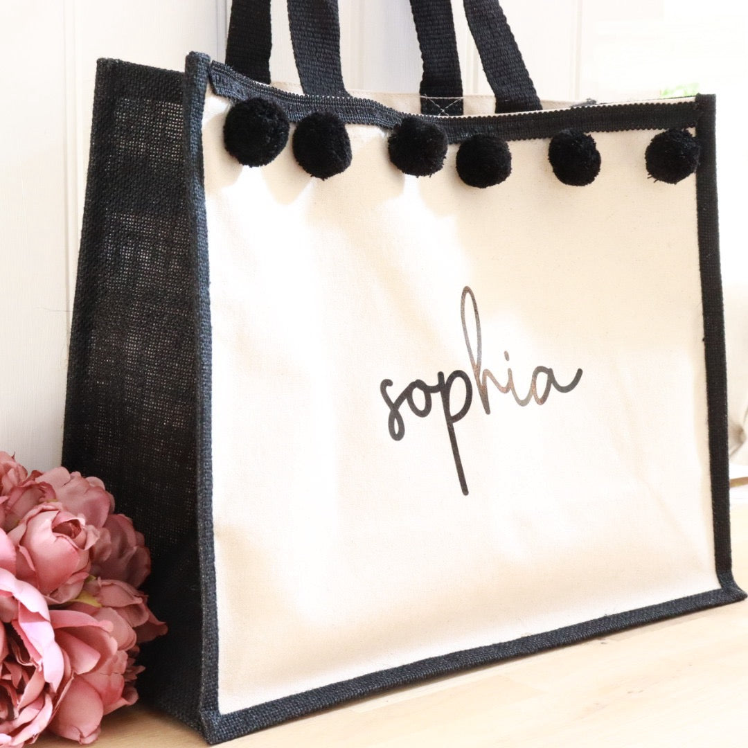 Pom Pom Bag &/or Cold Cup