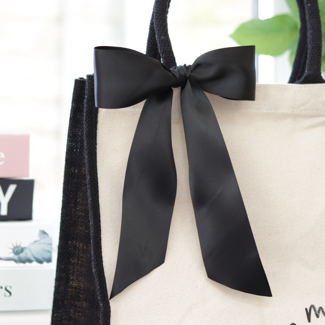 Miss/Mrs Canvas & Jute Bag