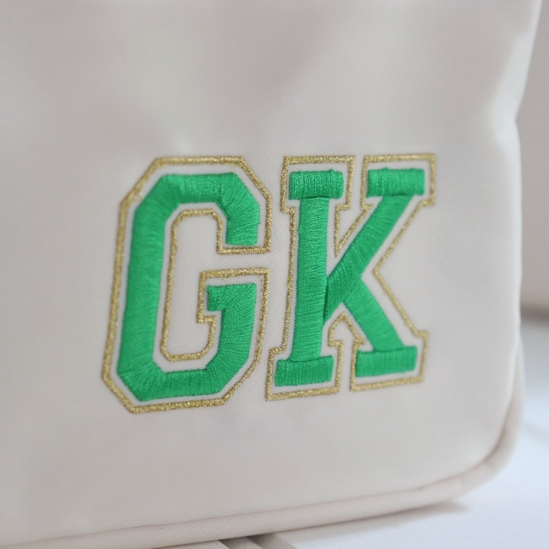 Vanilla Varsity Pouch