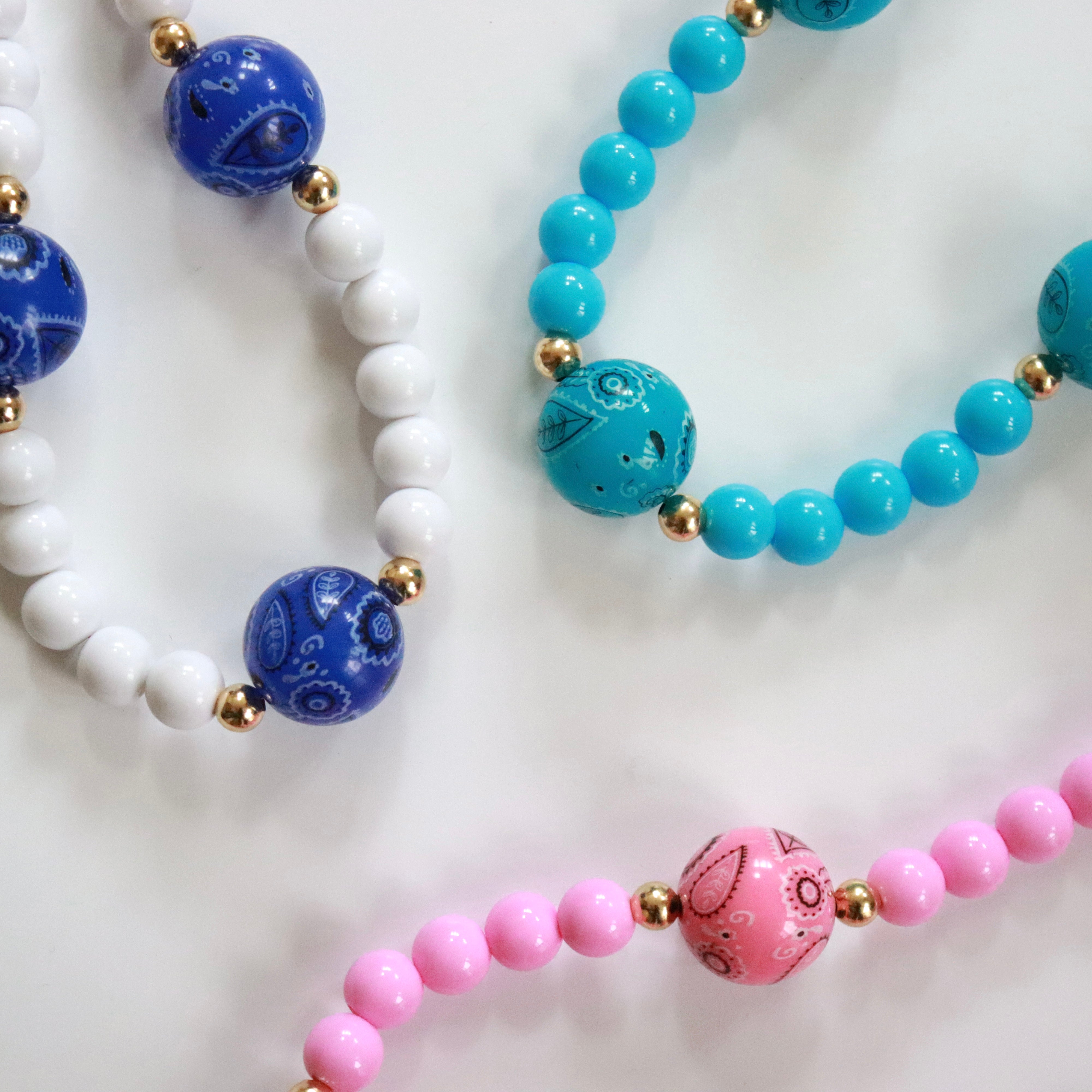 'Bandana Boho' Bead Phone Charm