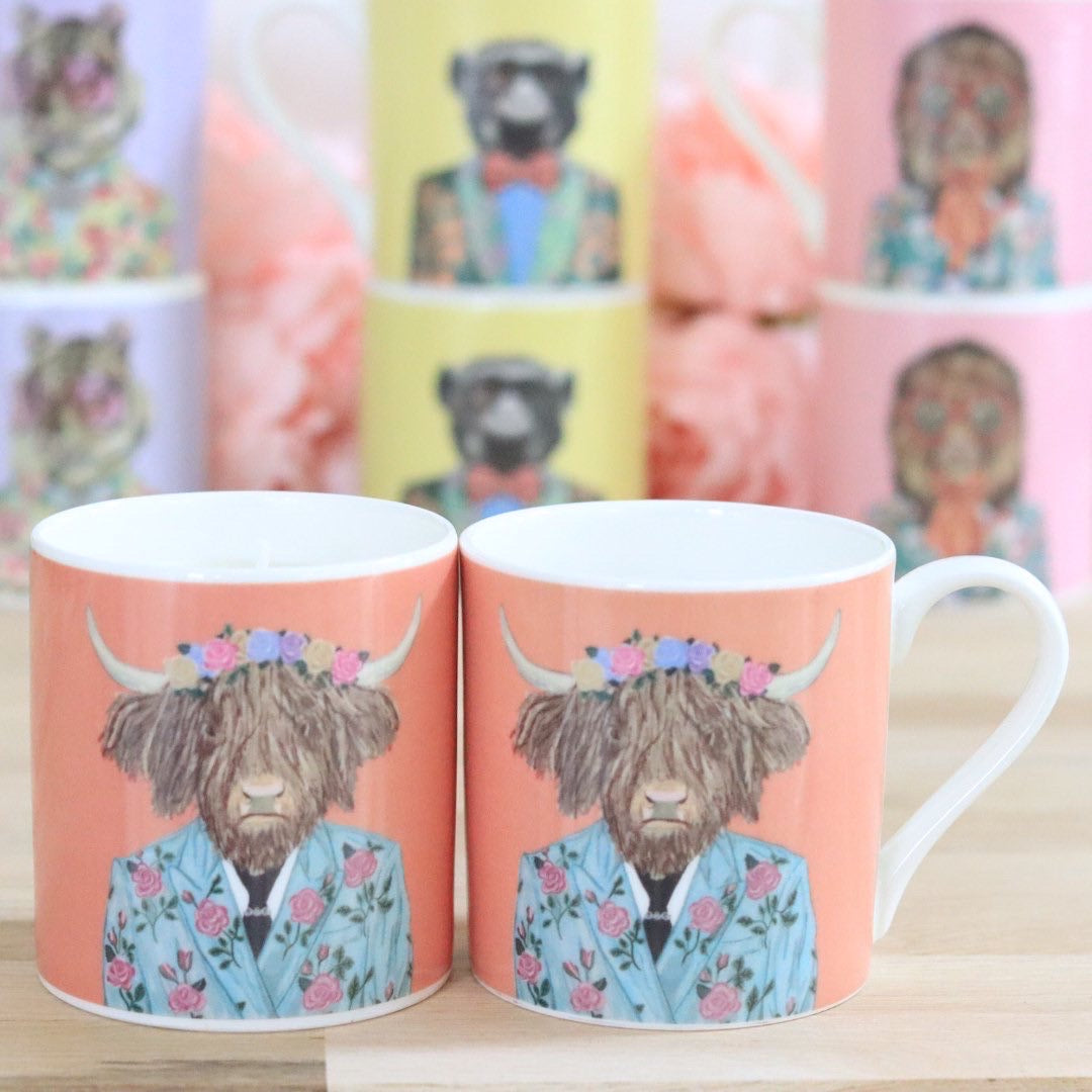 Fashion Animals Mug &/or Candle