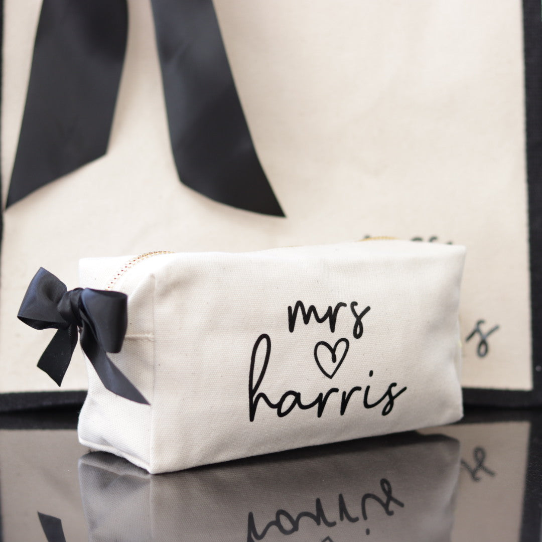 Miss/Mrs Canvas & Jute Bag