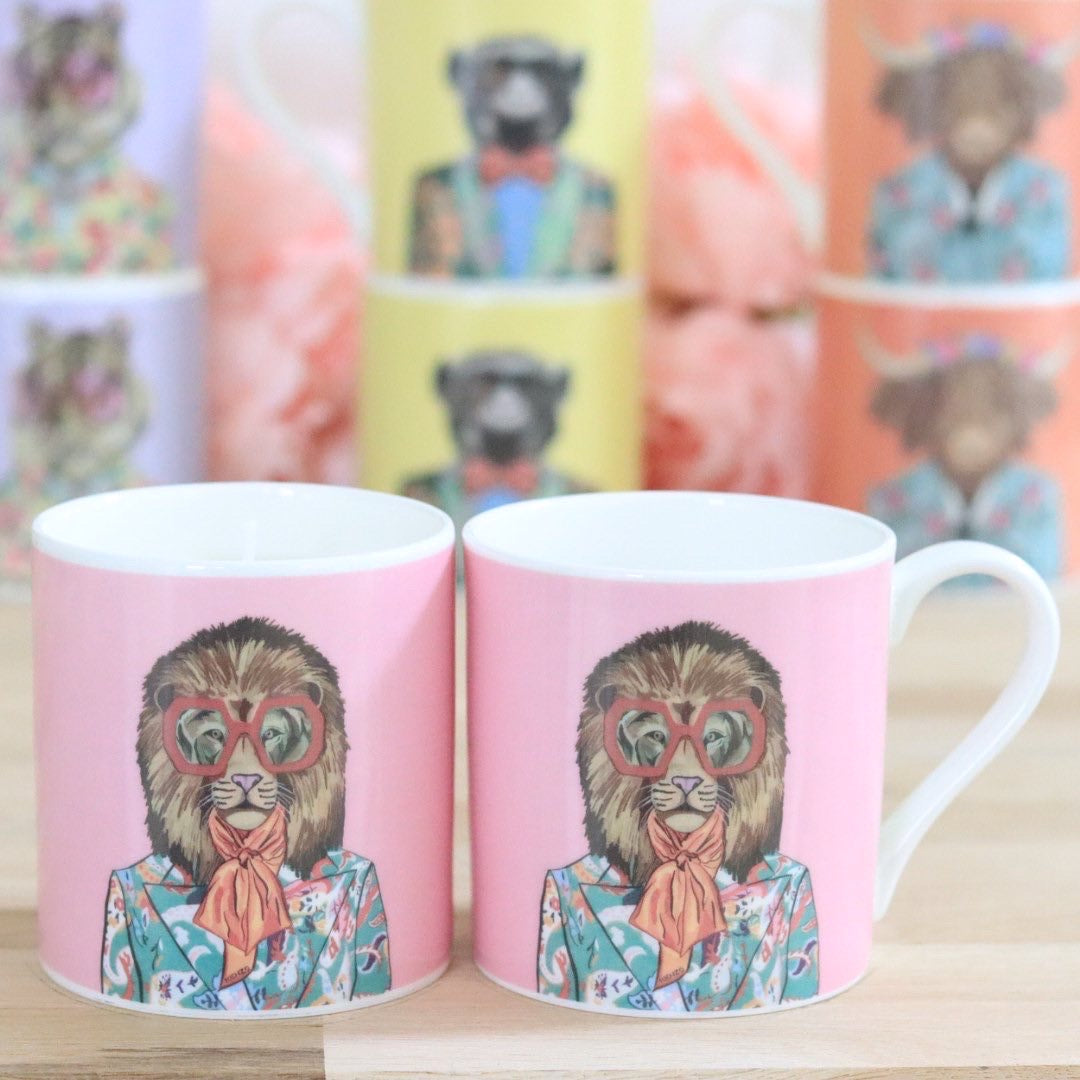Fashion Animals Mug &/or Candle