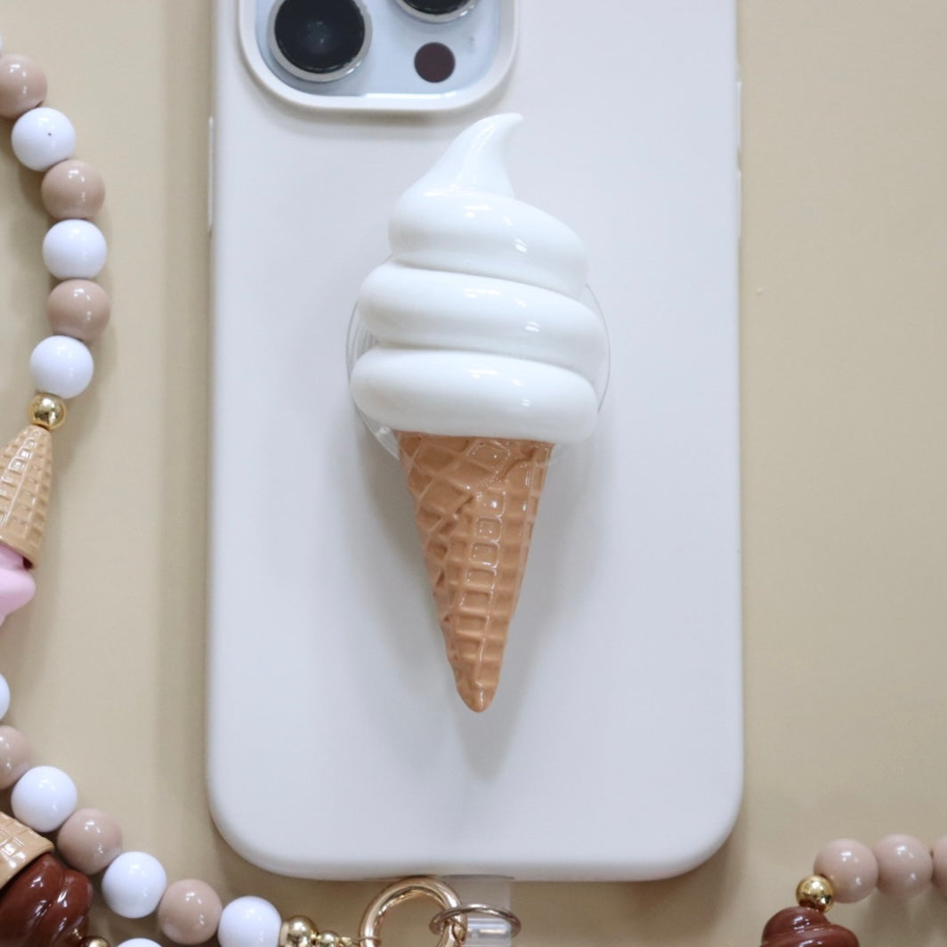 'Vanilla Bean' Ice Cream Phone Grip