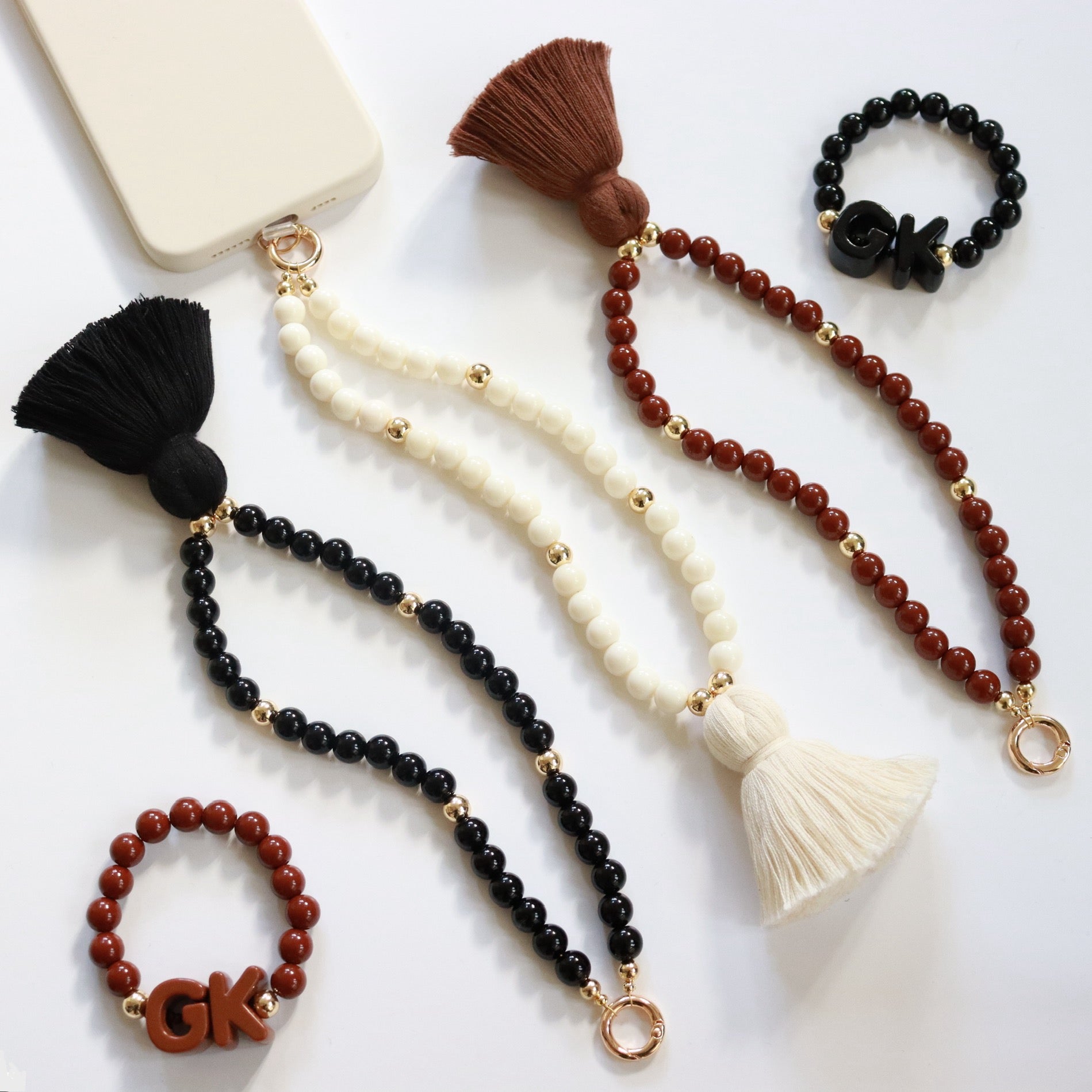 'Beady Boho' Bead Phone Charm