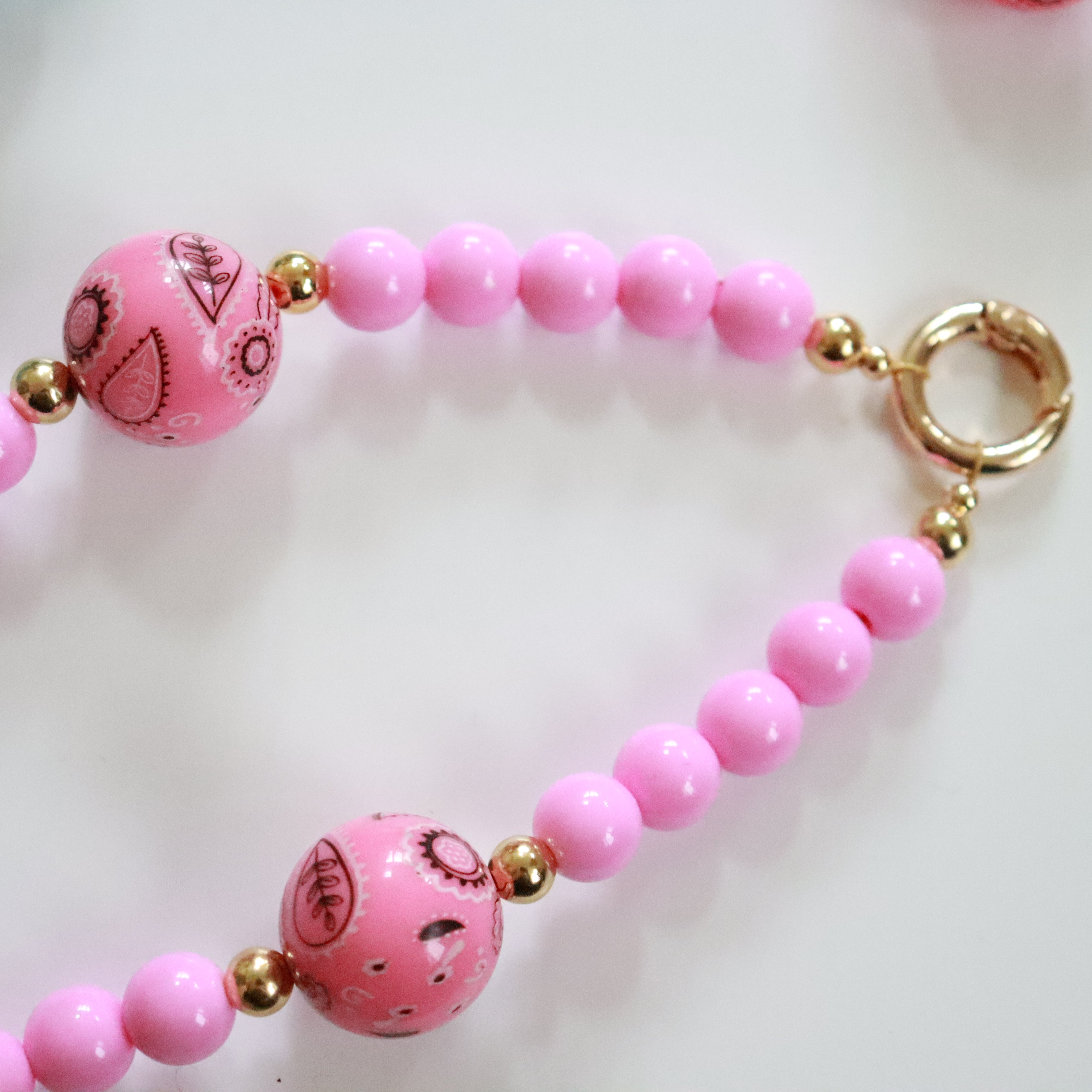 'Bandana Boho' Bead Phone Charm