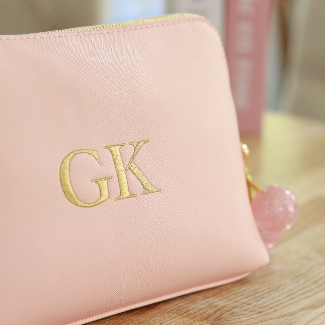 Pink Cherry Charm Bag