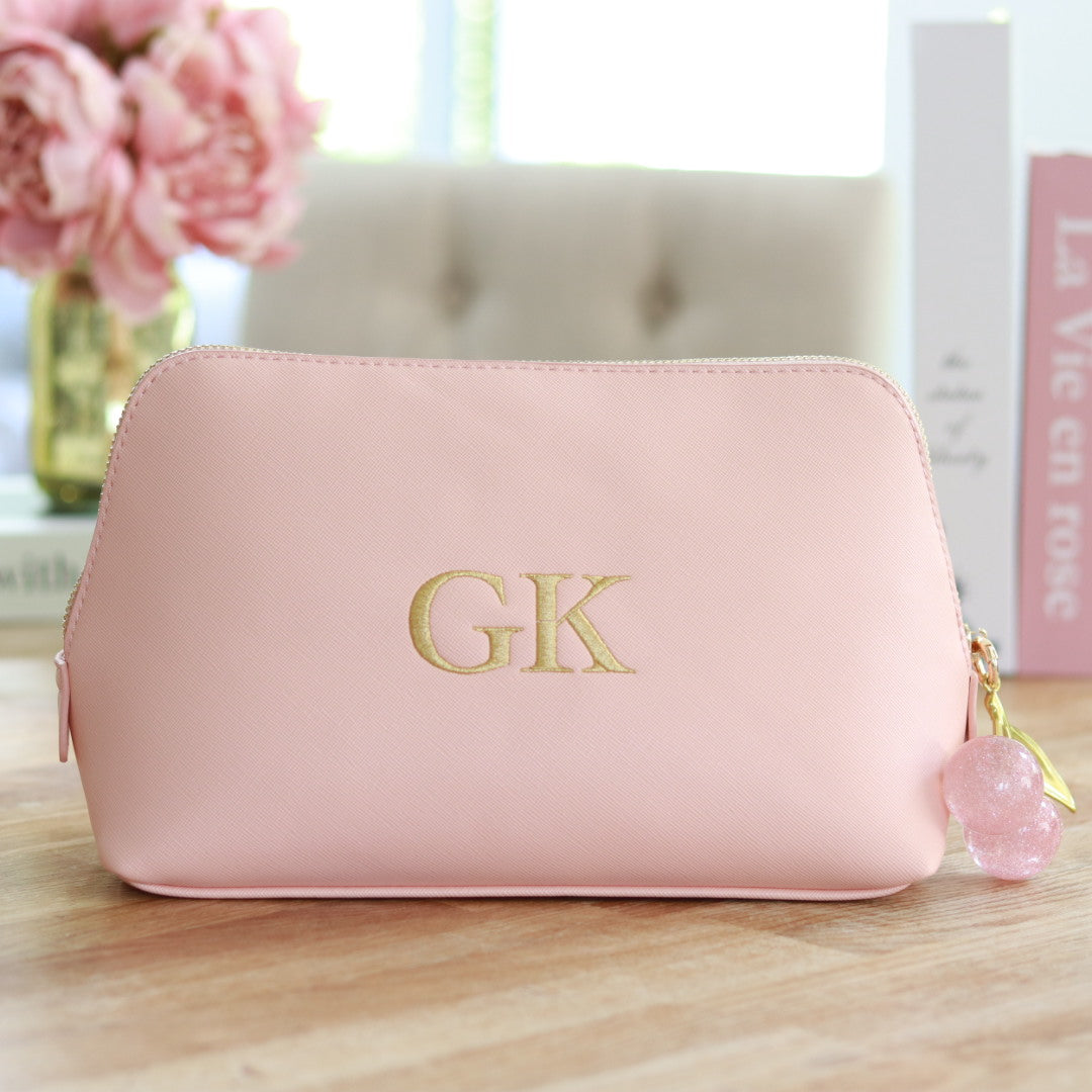 Pink Cherry Charm Bag