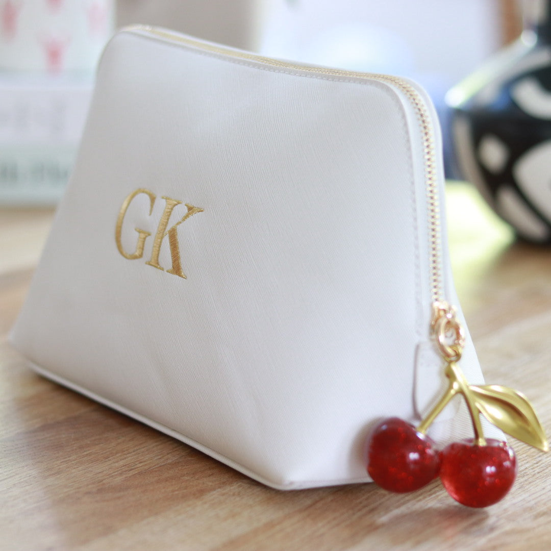 Red Cherry Charm Bag