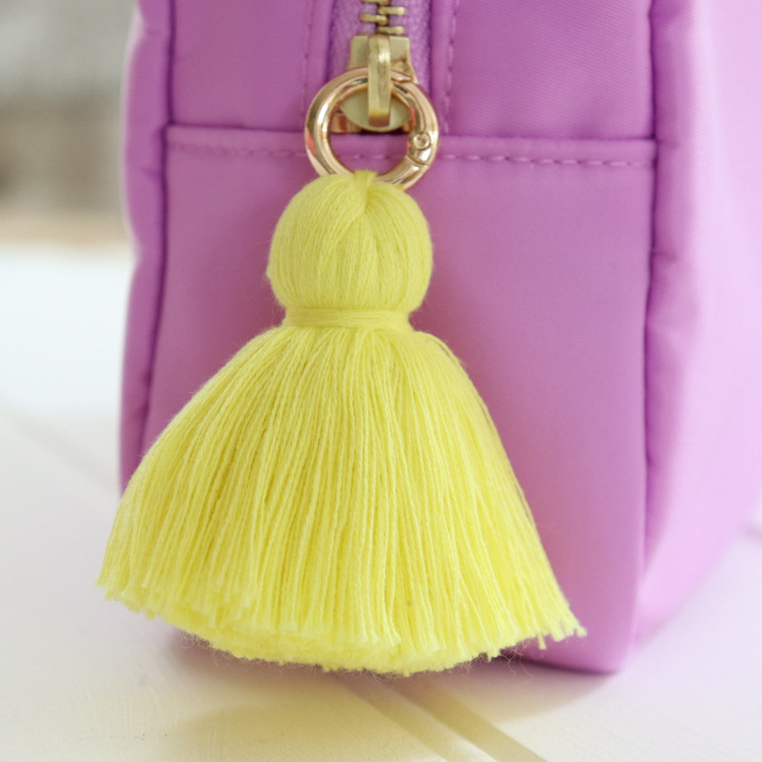 Lavender Varsity Pouch