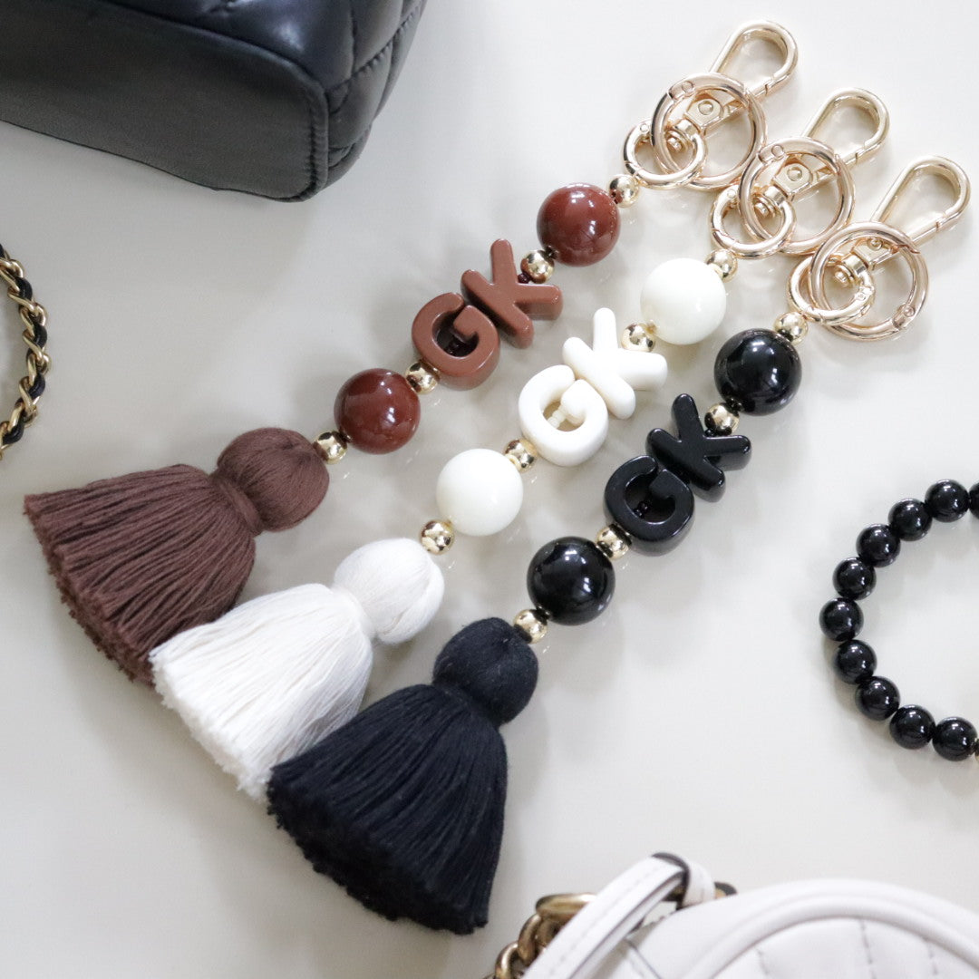 'A Bead C' Classic Bead Keychain/Bag Charm