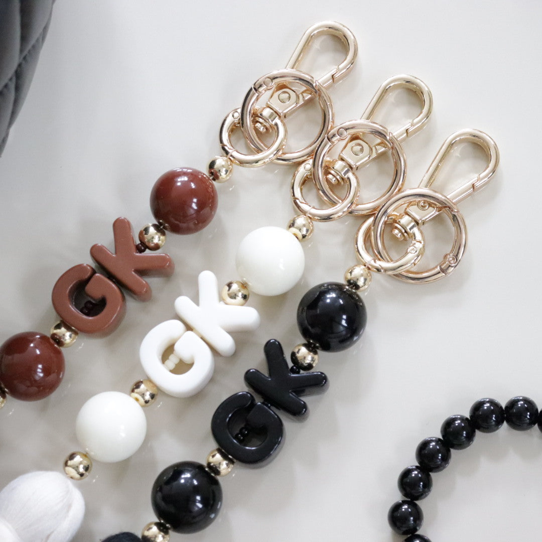 'A Bead C' Classic Bead Keychain/Bag Charm