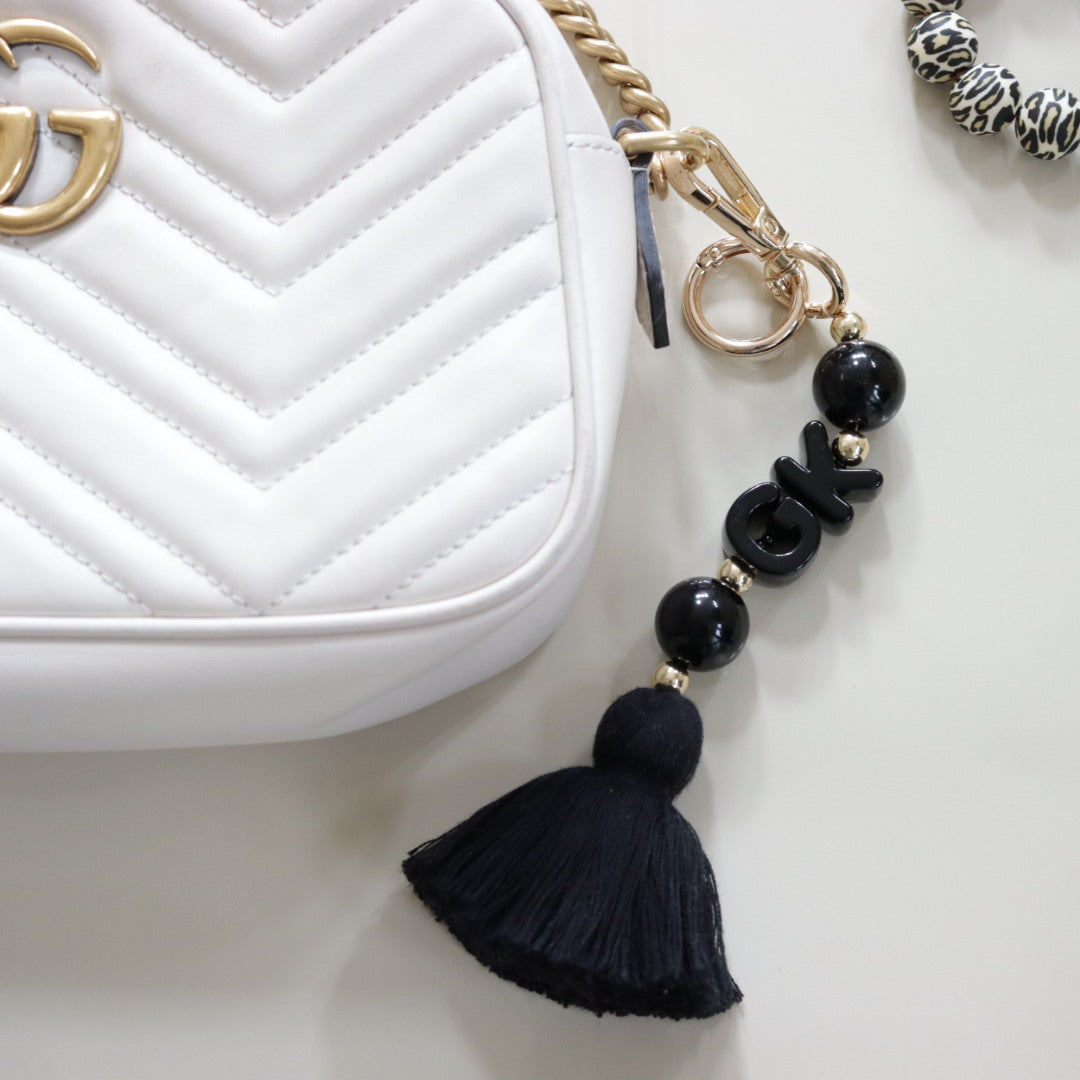'A Bead C' Classic Bead Keychain/Bag Charm