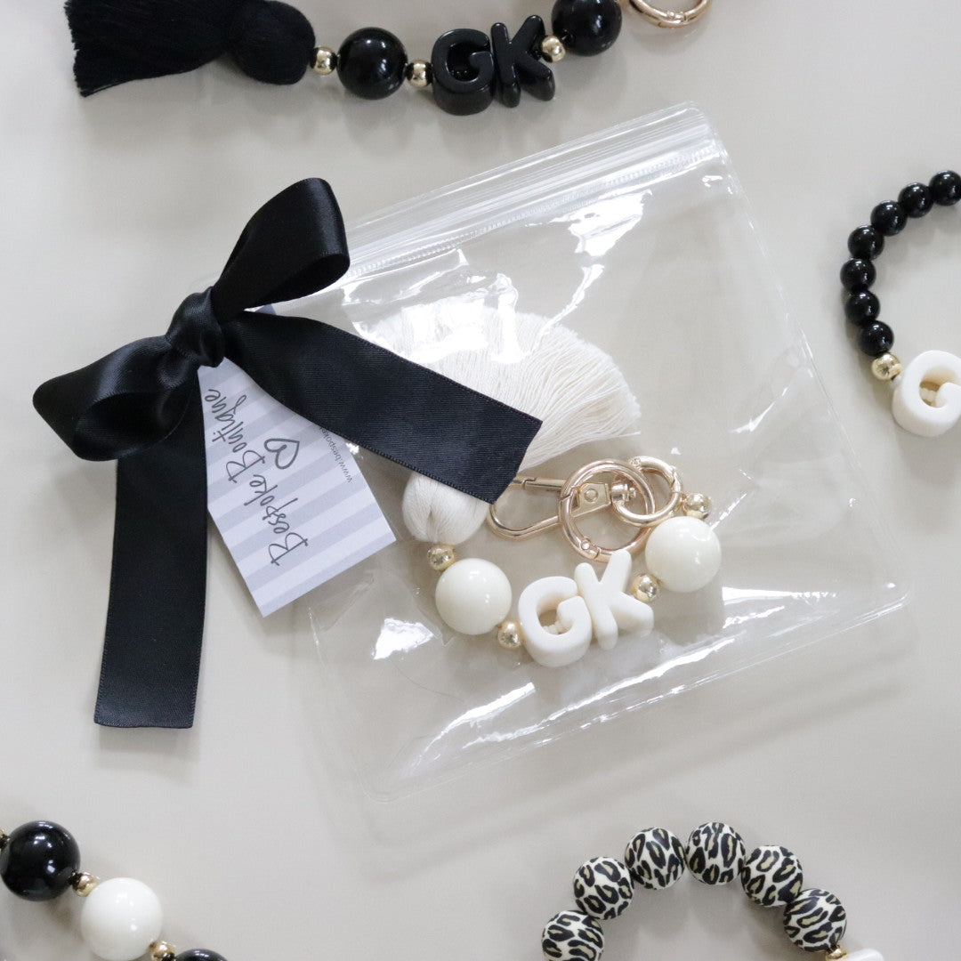 'A Bead C' Classic Bead Keychain/Bag Charm