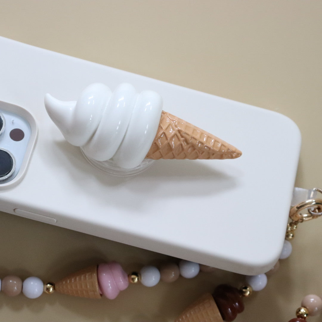 'Vanilla Bean' Ice Cream Phone Grip