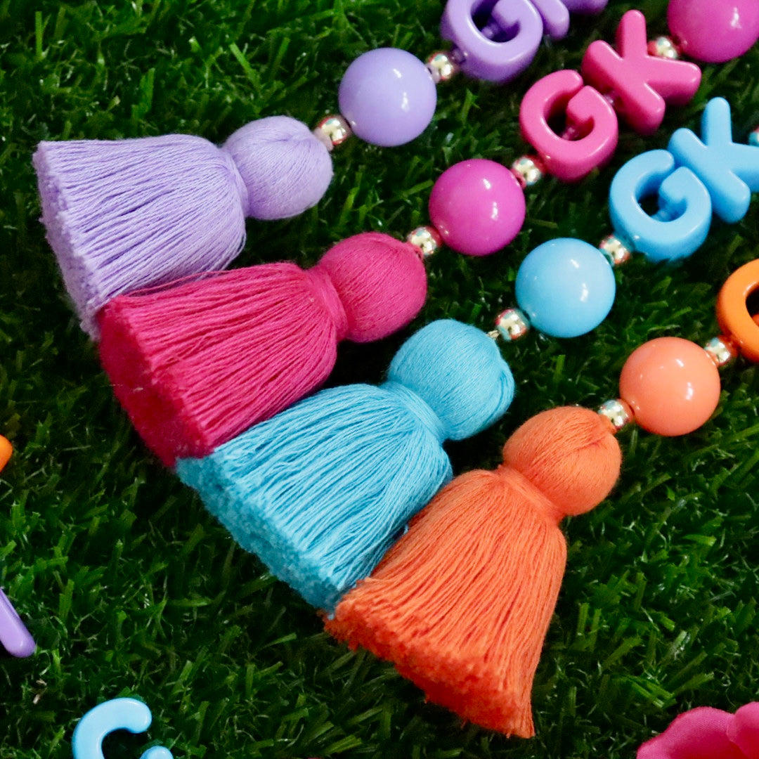 'A Bead C' Colourful Bead Keychain/Bag Charm