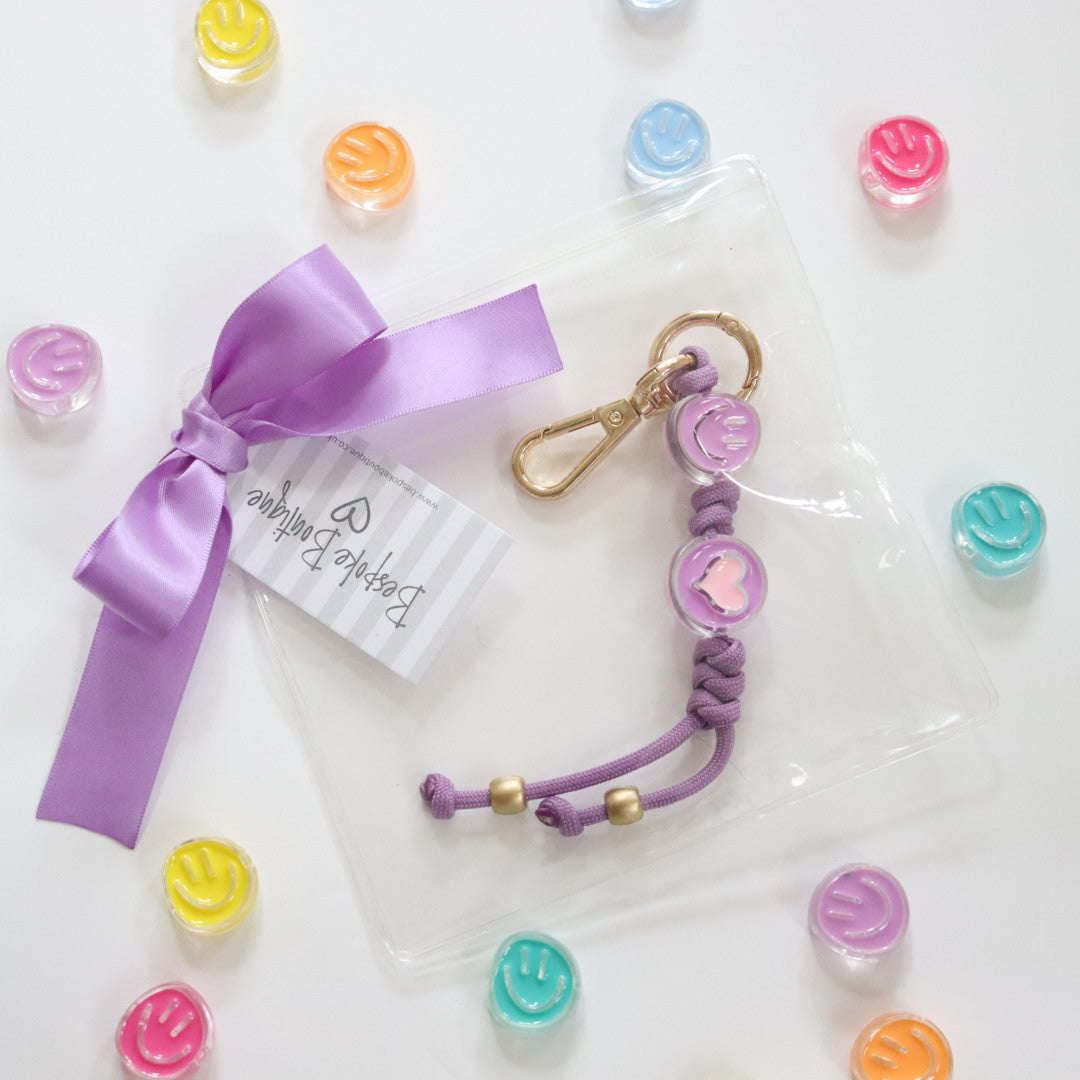 'Big Smile' Paracord Keychain/Bag Charm
