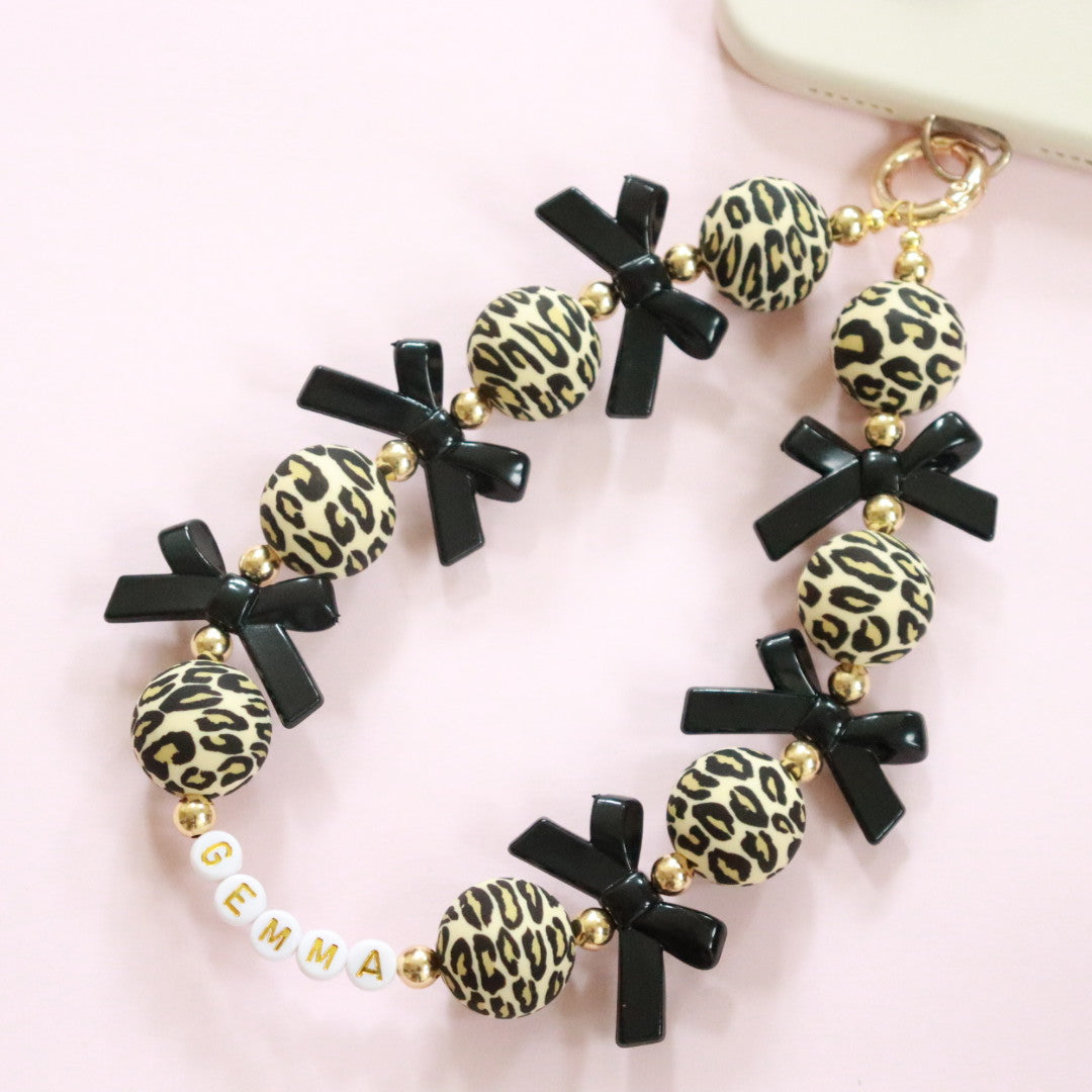 'Untamed Bows' Bead Phone Charm