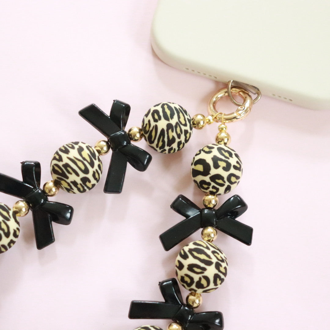 'Untamed Bows' Bead Phone Charm