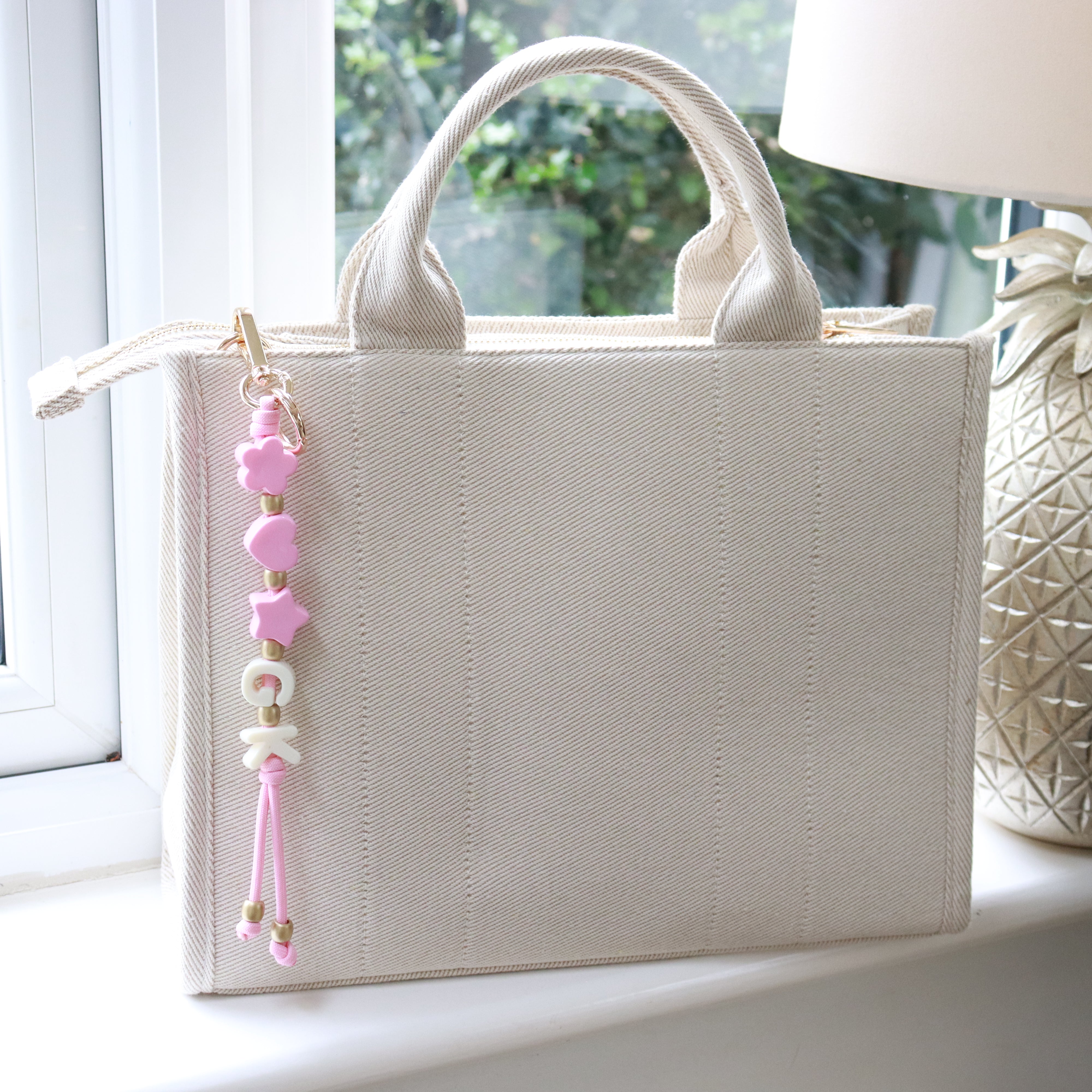 'Chunky Charm Trio' Paracord Keychain/Bag Charm