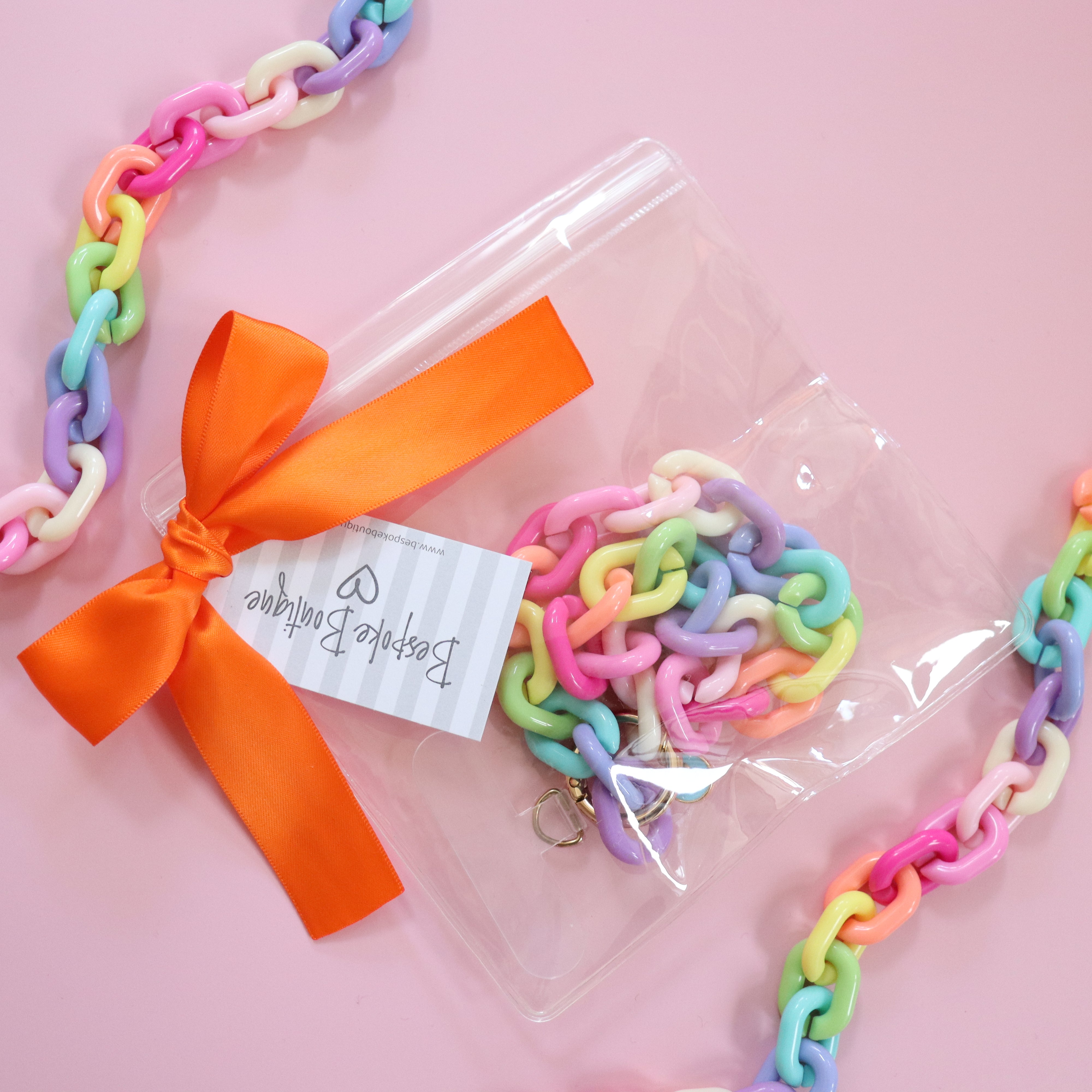 'Chunky Chain-Bow' Phone Charm