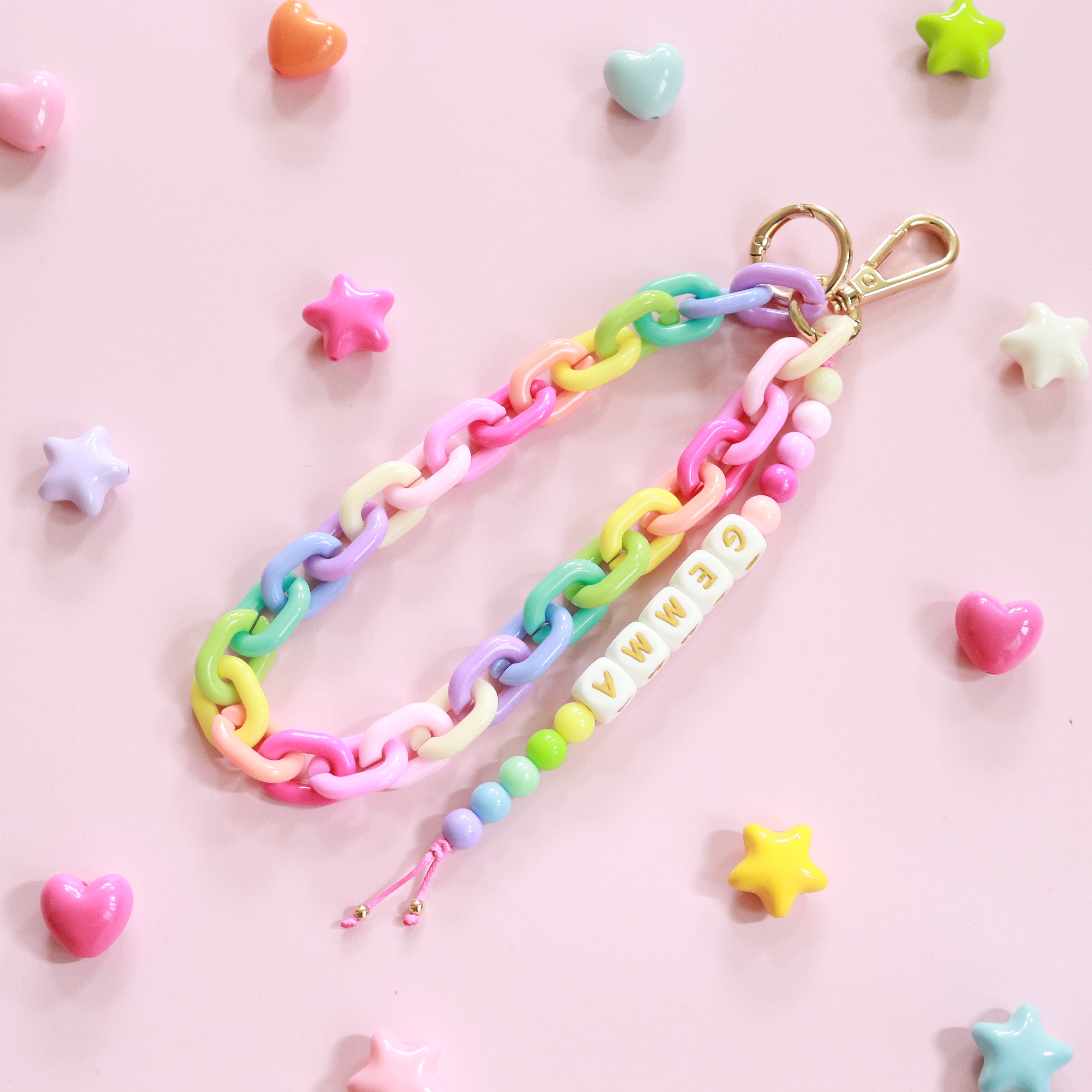 'Chunky Chain-Bow' Keychain/Bag Charm
