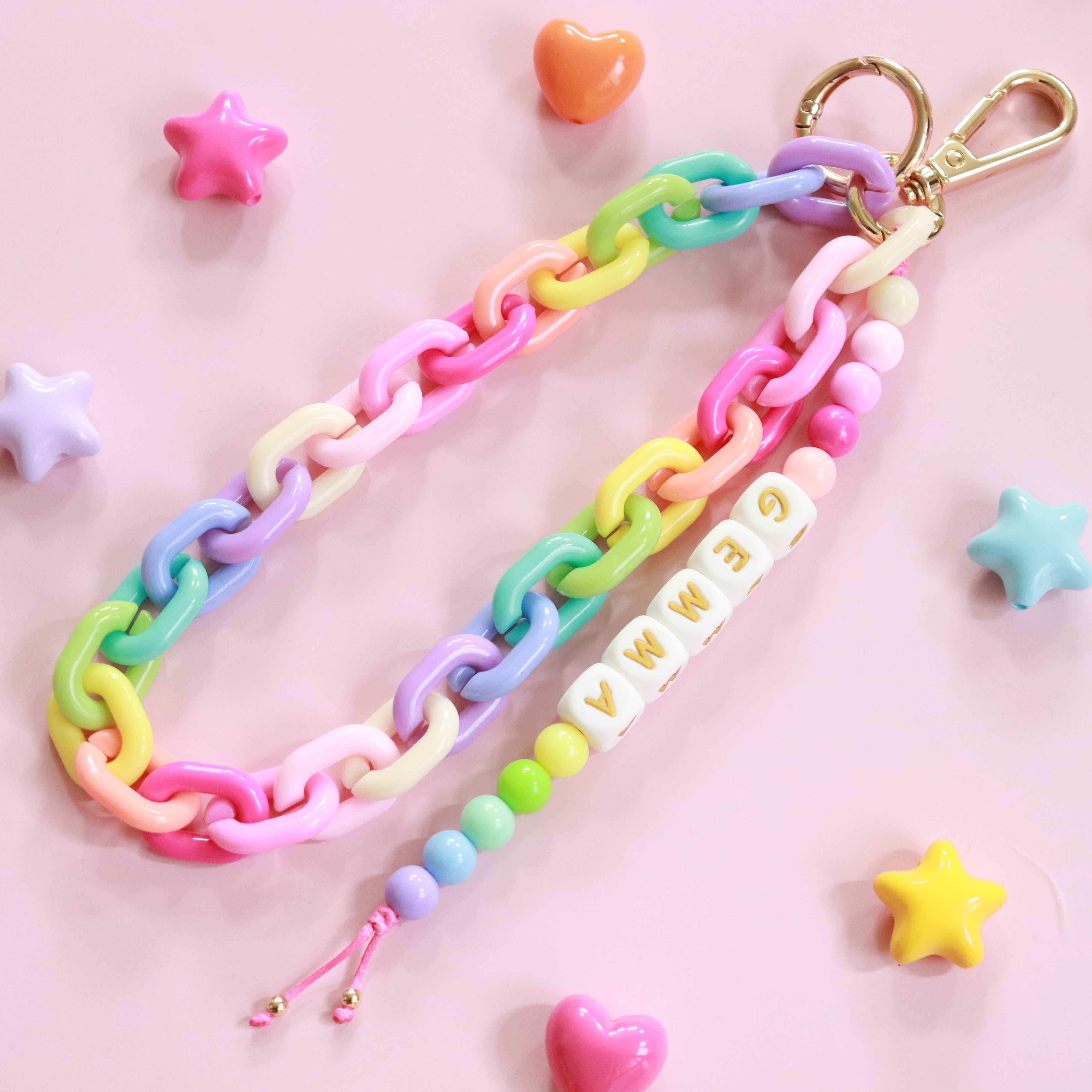 'Chunky Chain-Bow' Keychain/Bag Charm