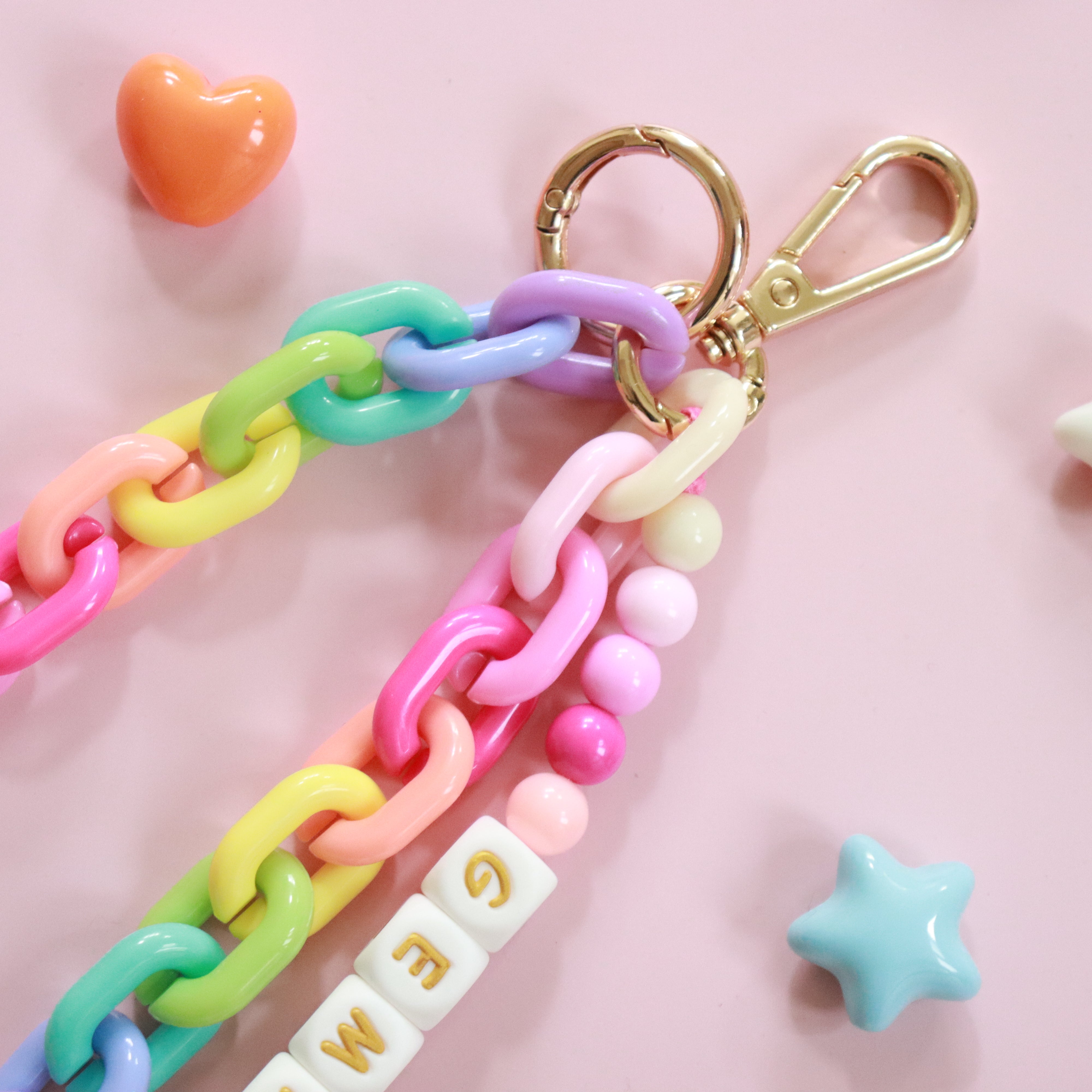 'Chunky Chain-Bow' Keychain/Bag Charm