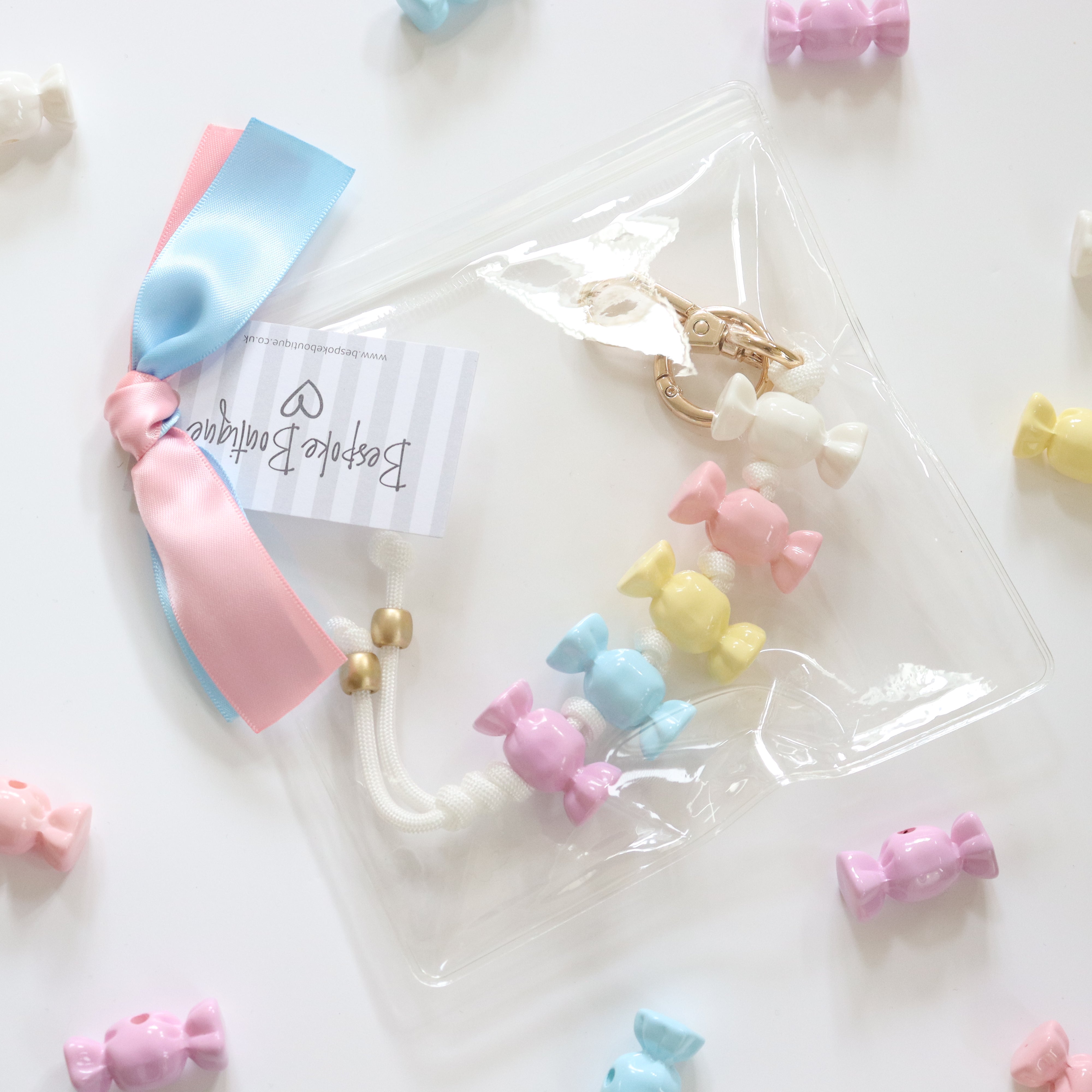 'Sweetie Stack' Paracord Keychain/Bag Charm