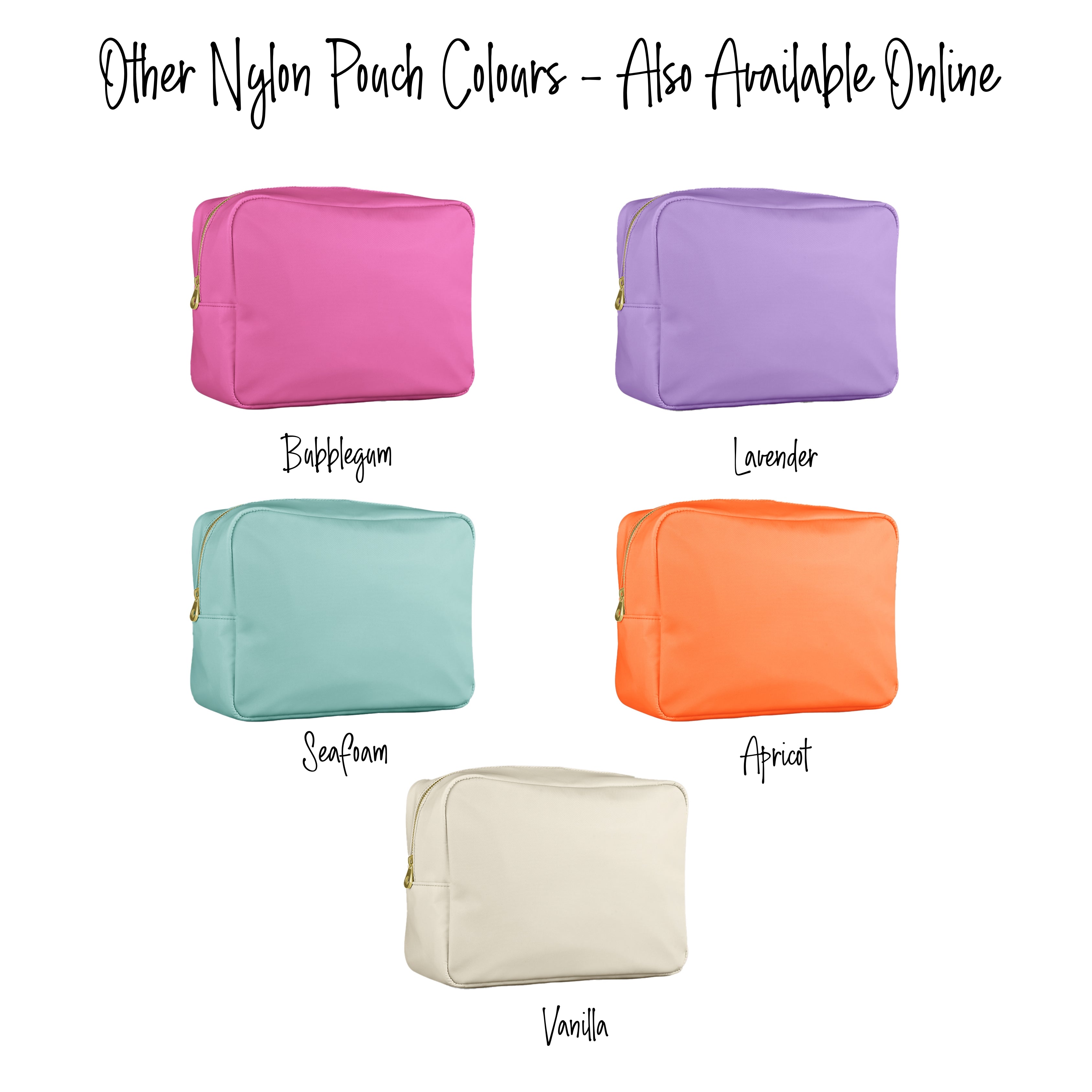 Seafoam Varsity Pouch