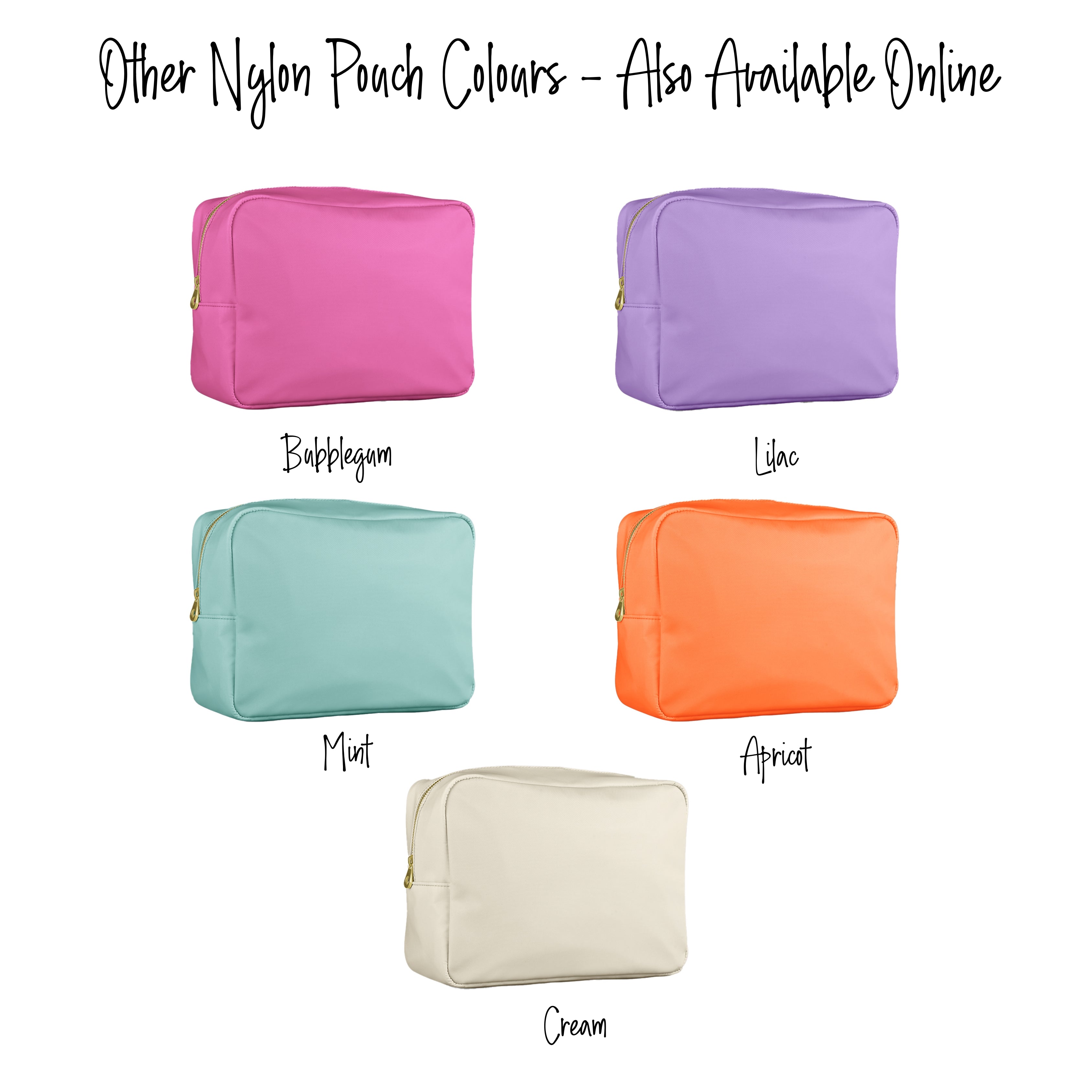 Mint Varsity Pouch