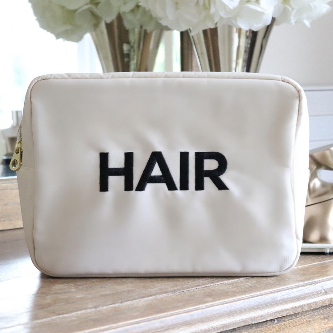 Embroidered Accessory Pouch