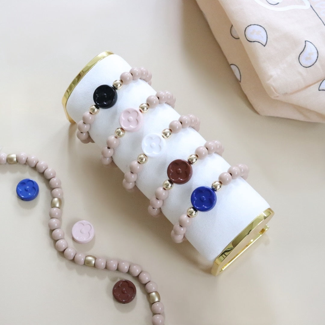 'Lucky Clover' Classic Bead Bracelet