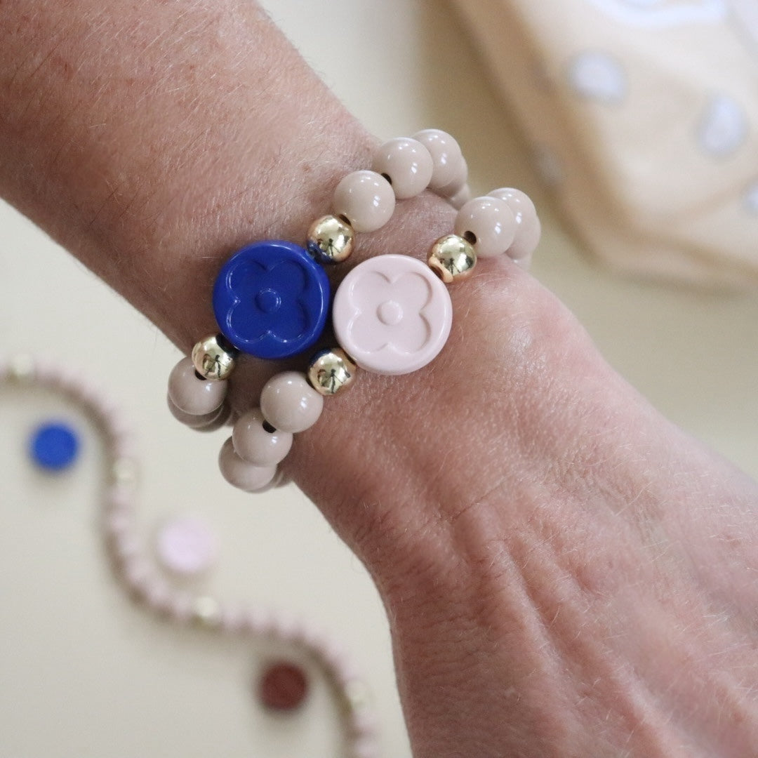 'Lucky Clover' Classic Bead Bracelet
