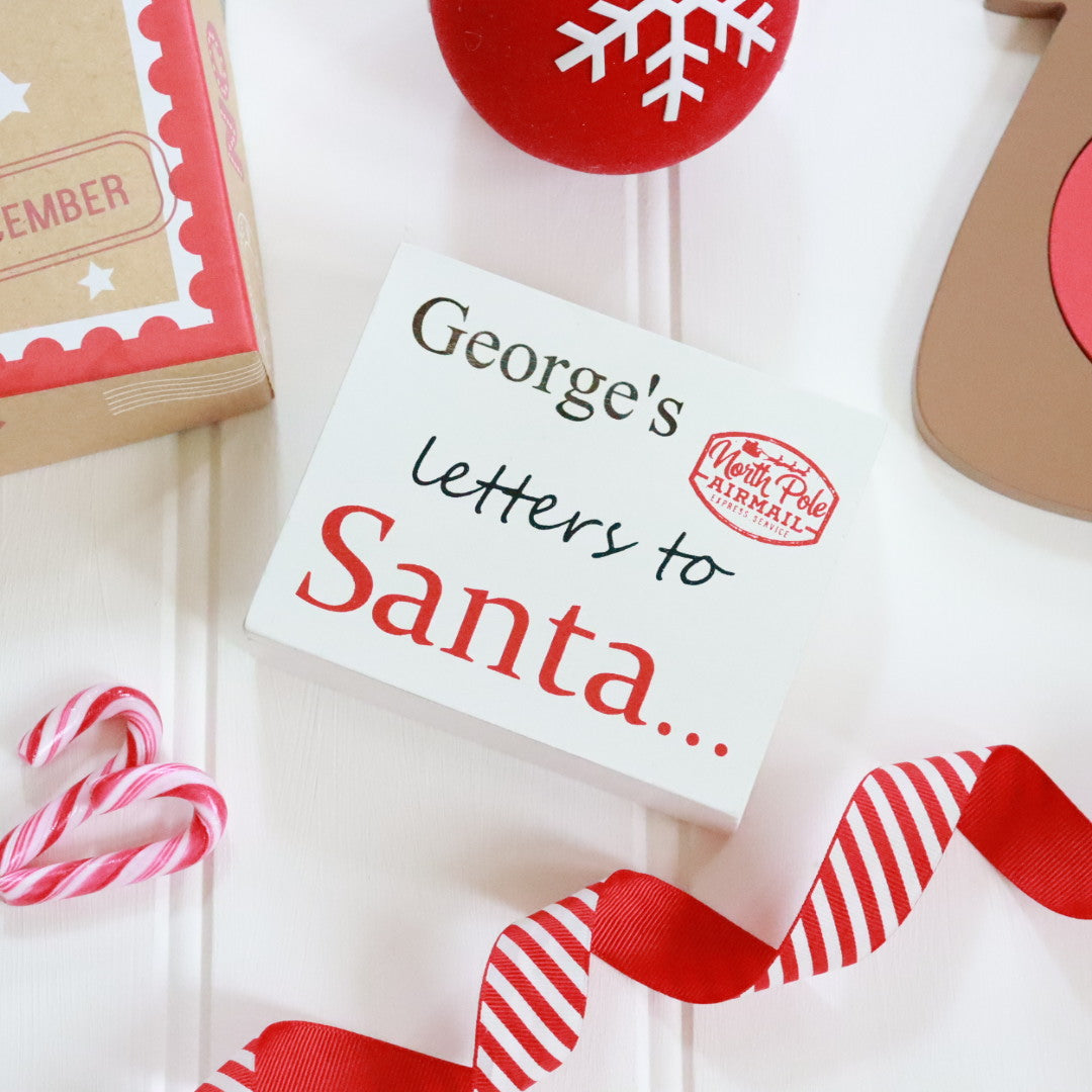 Letter to Santa Set - Personalised