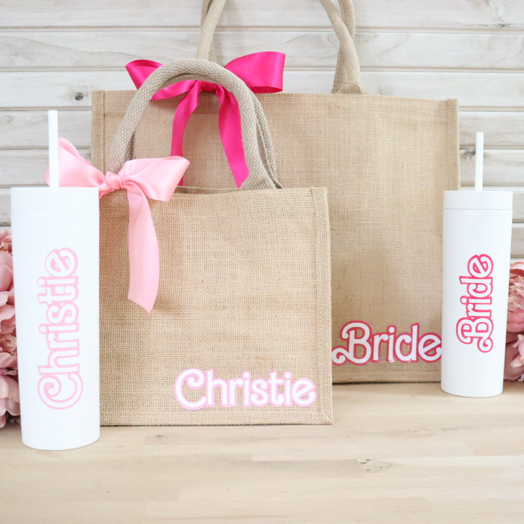Barbie Style Jute Bag