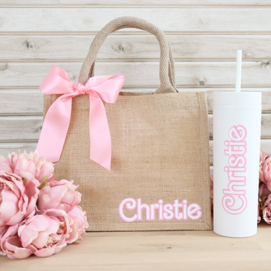 Barbie Style Jute Bag