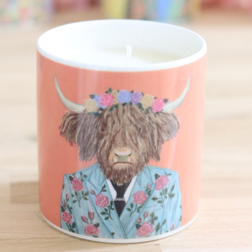 Fashion Animals Mug &/or Candle - Highland Harry