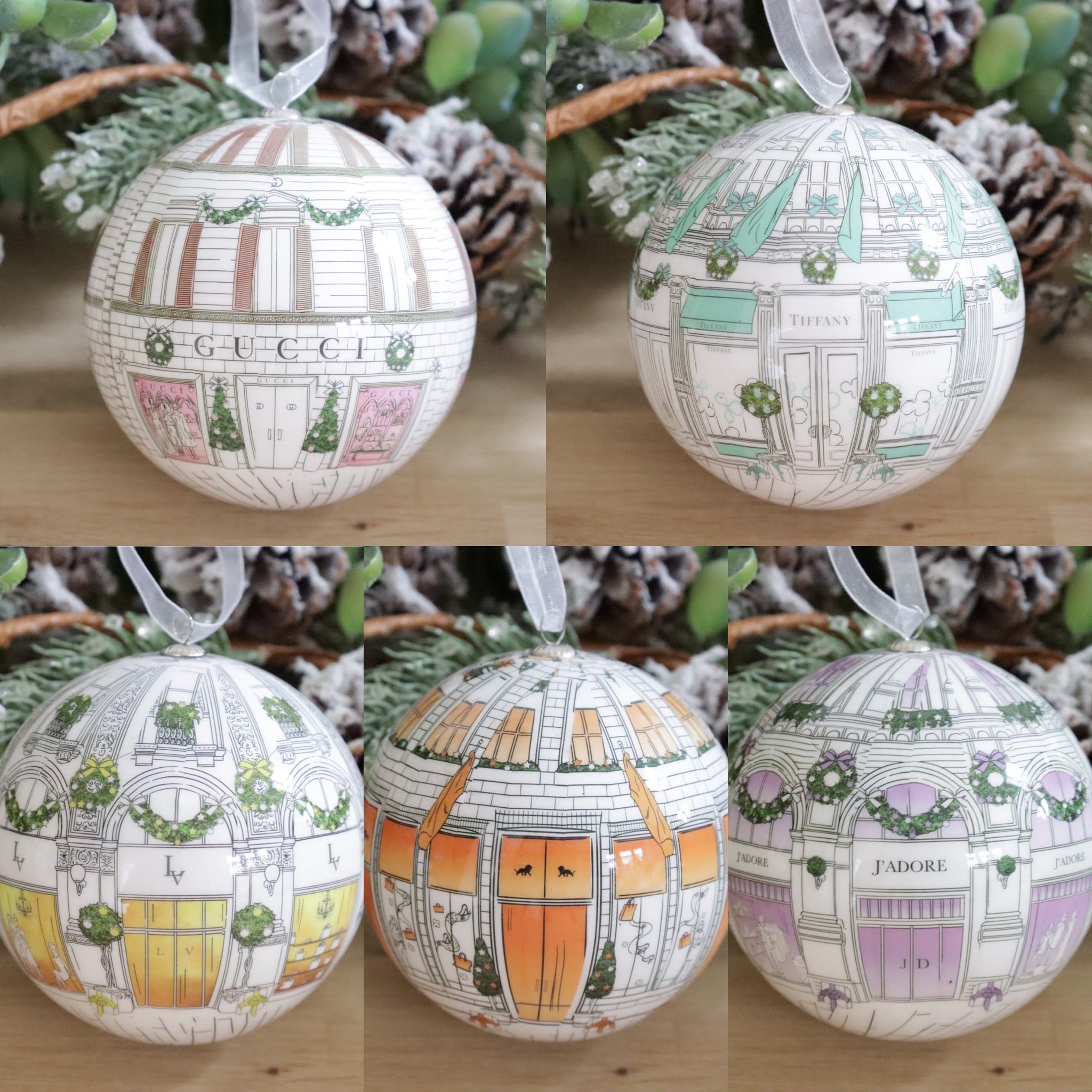 Window Shopping Baubles - 6 Designs