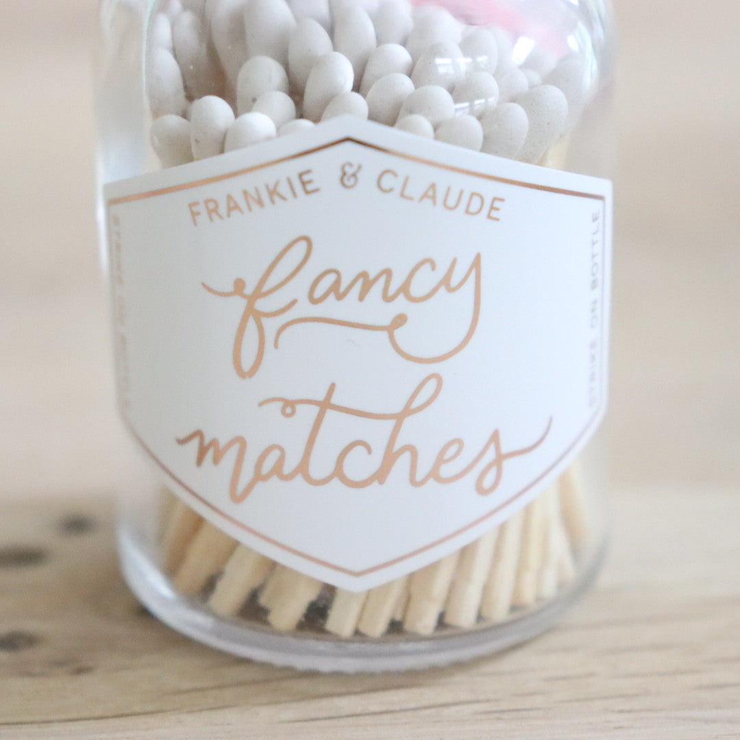 Coloured Tip ‘Fancy Matches’ Jar - 8 Colours Available