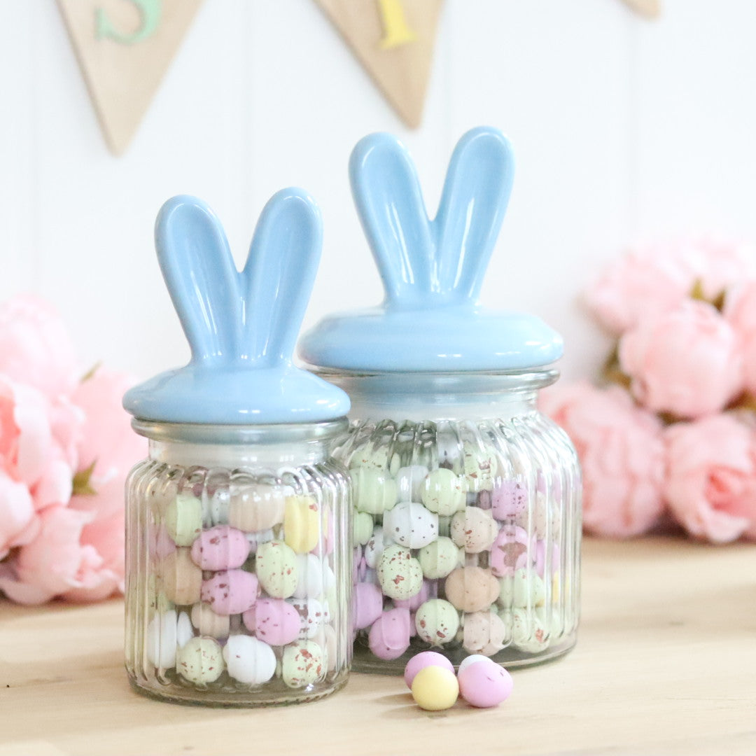Pastel Bunny Ear Jar - 250ml