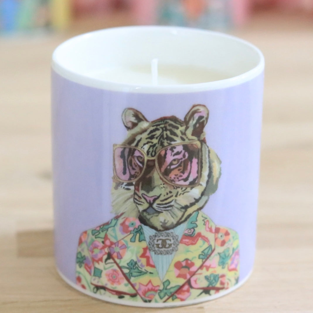 Fashion Animals Mug &/or Candle - Tommy Tiger